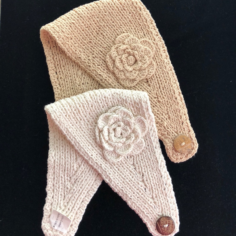 (2) Cheveux Handmade woven hair bands NWOT